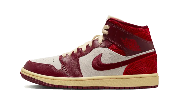 Air Jordan 1 Mid SE Tiki Leaf: sommerstil og bykomfort
