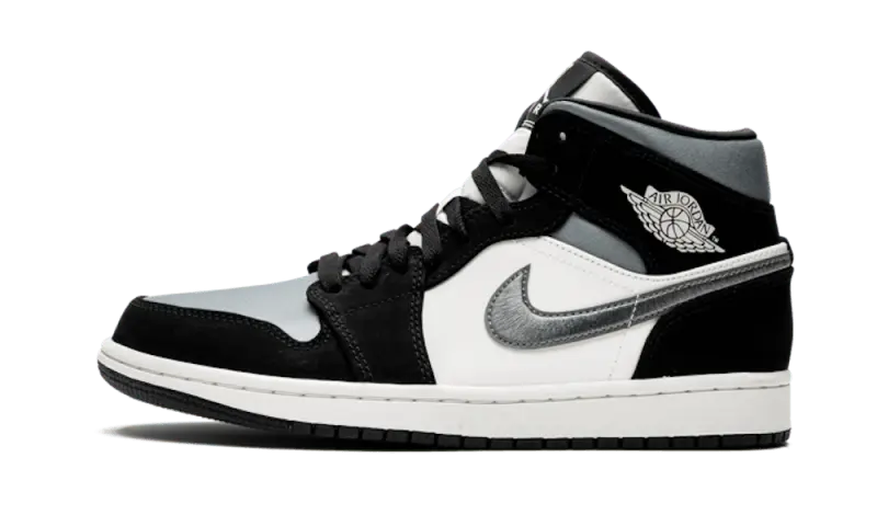 Air Jordan 1 Mid Satin Grey Toe: Satinagtig silhuet, der løfter din rotation