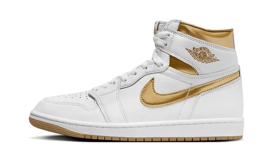 Air Jordan 1 Retro High OG Metallic Gold — Χρυσά premium δερμάτινα παπούτσια για να ξεχωρίζετε