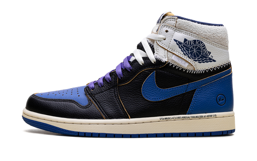 Air Jordan 1 Retro High OG SP Fragment x Union LA Sport Royal: icono urbano que necesitas