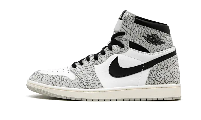 Air Jordan 1 Retro High OG White Cement: o clássico branco e cinzento que precisas