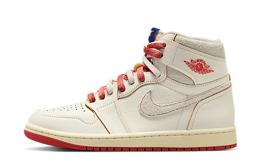 Air Jordan 1 Retro High Rare Air Sail Cinnabar: presencia y estilo que destacan
