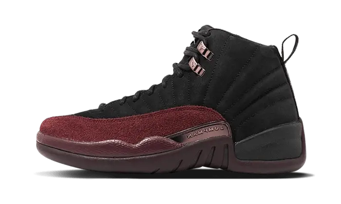 Air Jordan 12 Retro SP A Ma Maniére Black Burgundy Crush — Urban elegance made sneaker