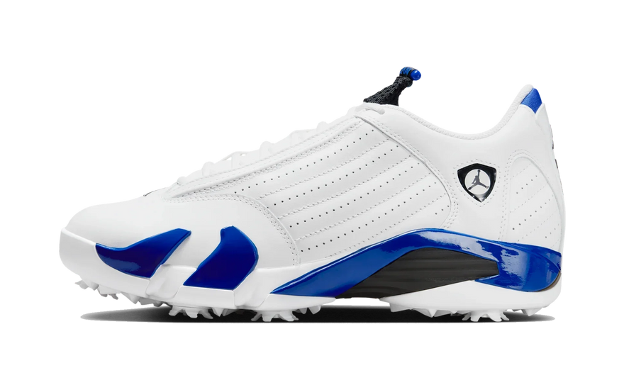 Air Jordan 14 Retro Golf White Hyper Royal: el Ferrari de Jordan aterriza en el green