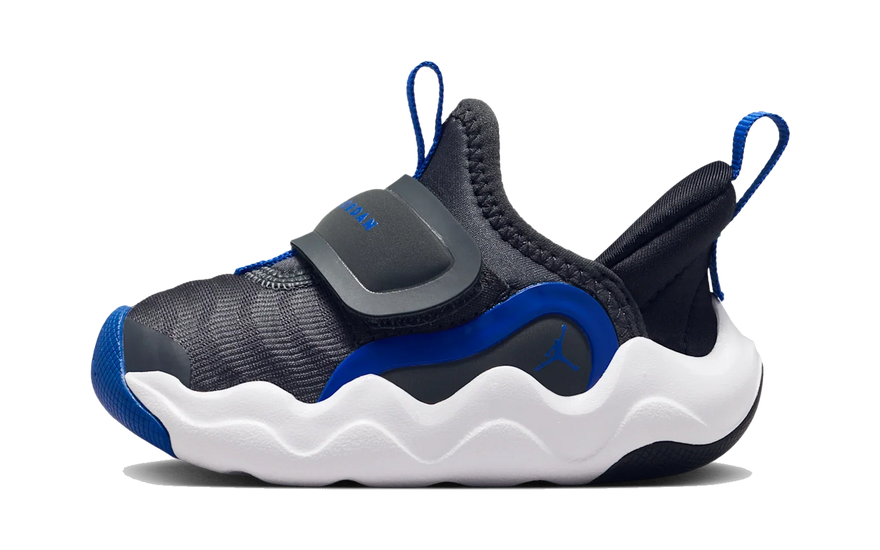 Air Jordan 23/7.2 EasyOn Anthracite Game Royal (TD): la Jordan de bebé que se pone sin manos