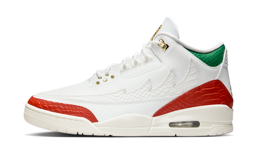Air Jordan 3 Retro El Vuelo Summit White — Blanco premium y estilo urbano icónico