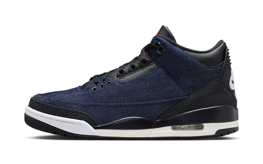 Air Jordan 3 Retro Levi’s Indigo: Denim indigo que redefine tu look