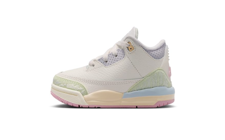 Air Jordan 3 Retro Spring Is In The Air (TD) — estilo retro y confort para primeros pasos