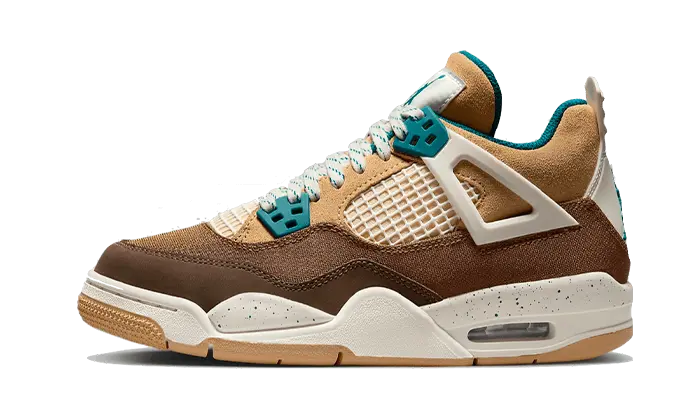 Air Jordan 4 Retro Cacao Wow (GS): estilo cacao que domina cancha y calle