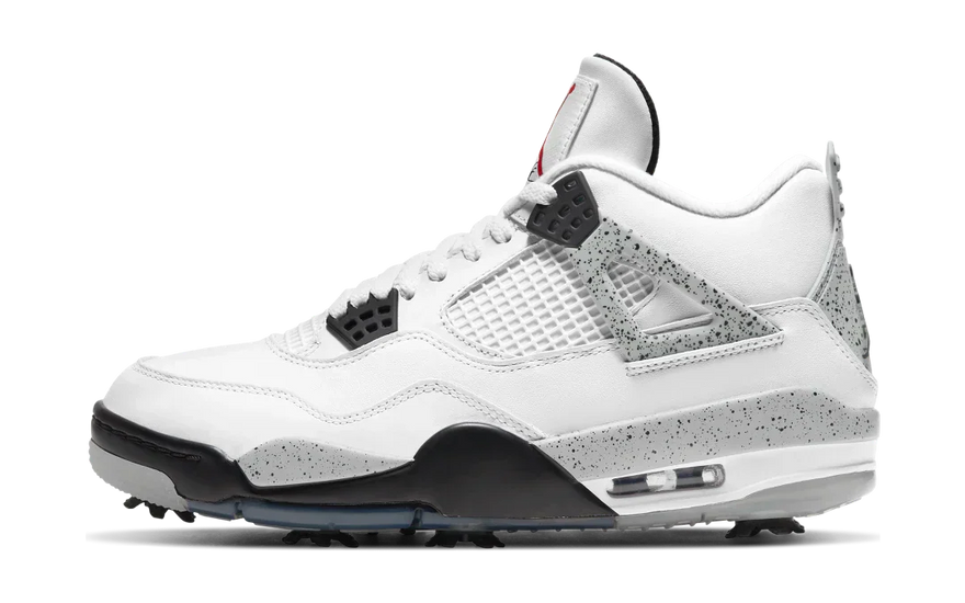 Air Jordan 4 Retro Golf White Cement: Urban style that performs on the green