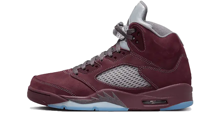 Air Jordan 5 Bordó: elegancia borgoña para tu estilo urbano
