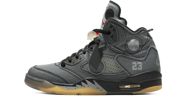 Air Jordan 5 Retro Off-White Black: The collaboration that dominates the streets 