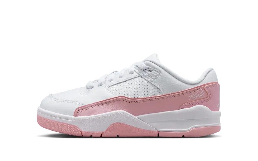 Air Jordan Flight Court White Medium Soft Pink: el básico blanco y rosa que necesitas