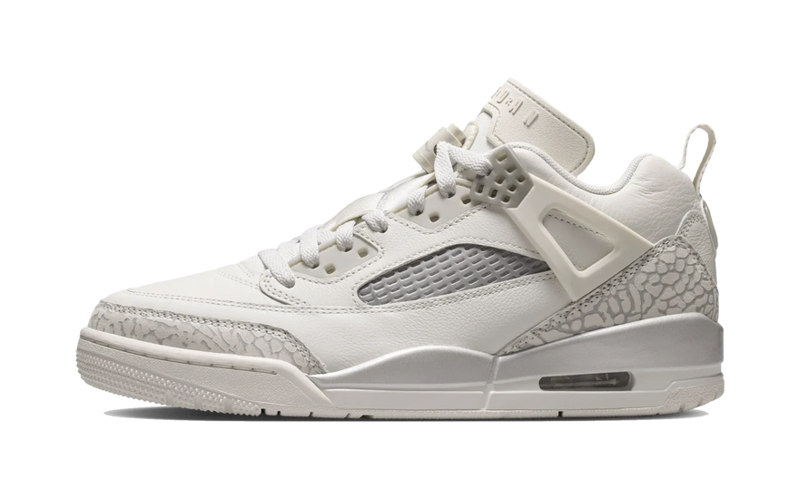 Air Jordan Spizike Low Swan Wolf Grey (Women's): la zapatilla que esconde cinco Jordan en una