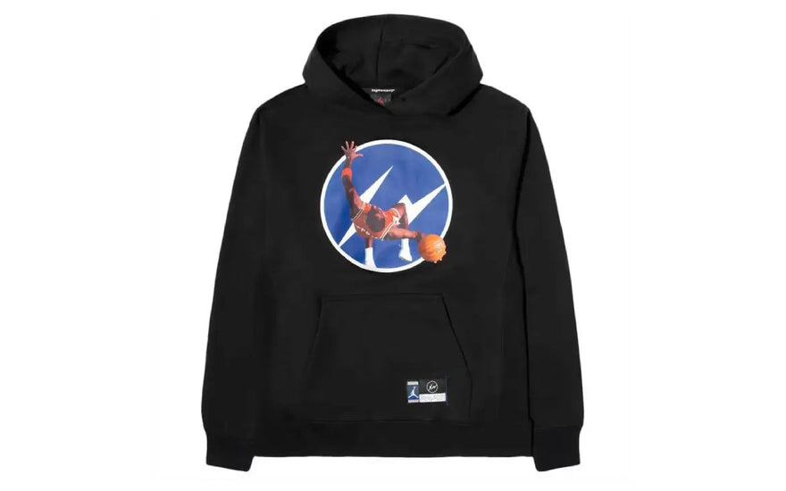 Air Jordan x Fragment Image Pullover Hoodie Black: the hoodie that defines streetwear 