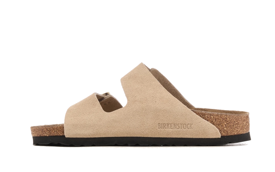 Birkenstock Arizona Suede Leather Sandcastle: el tono arena que no falla en 2026