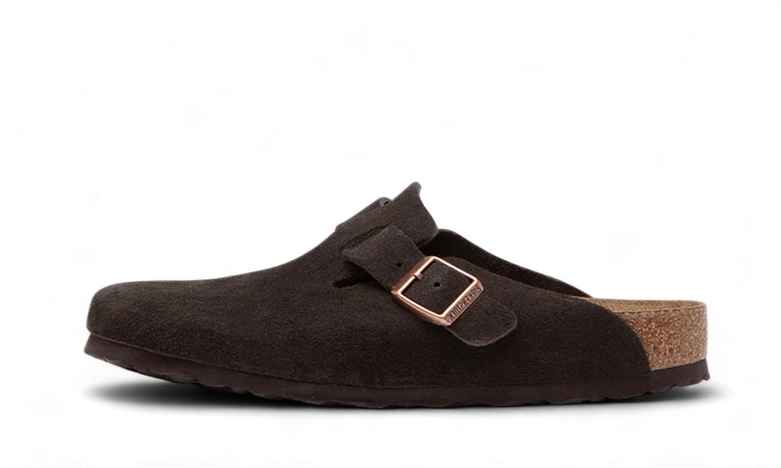Birkenstock Boston Suede Mocca: zuecos de ante que reinventan el confort urbano