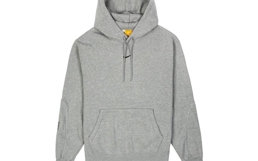 Nike x NOCTA CS Pullover Hoodie Dark Grey Heather/Matte Silver/Black — Sudadera urbana imprescindible