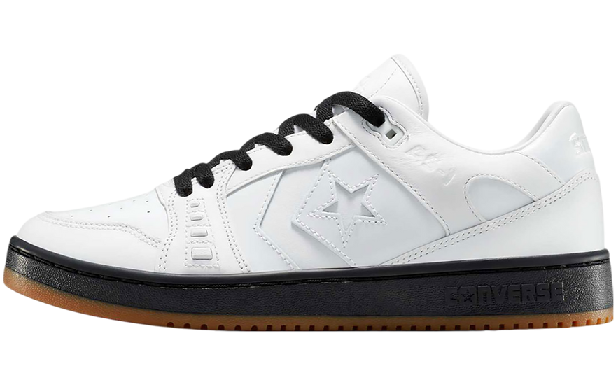 Converse CONS AS-1 Pro SNEEZE Magazine White Black Gum: la pro model de Alexis Sablone con logo de revista dentro de la estrella