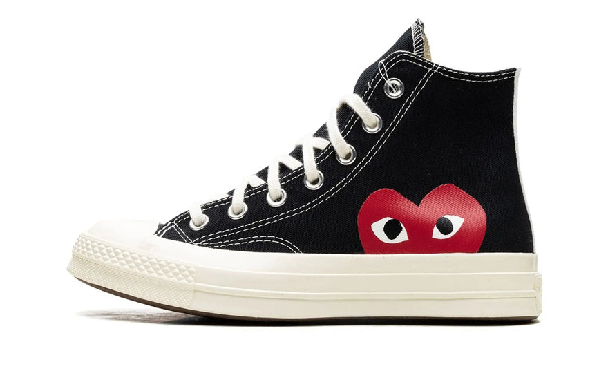 Converse Chuck Taylor All Star 70 Hi Comme des Garcons PLAY Black: El clásico reinventado para el street style