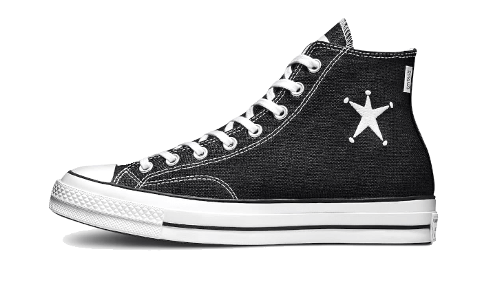 Converse Chuck Taylor All Star 70 Hi Stussy Black — Icono urbano con estilo Stussy