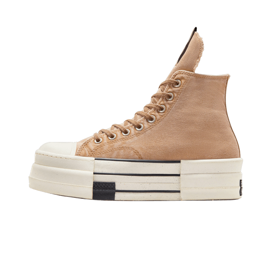 Converse DBL DRKSTAR Chuck Taylor All Star 70 Hi Rick Owens DRKSHDW Overdye Blonde — Icono de estilo vanguardista