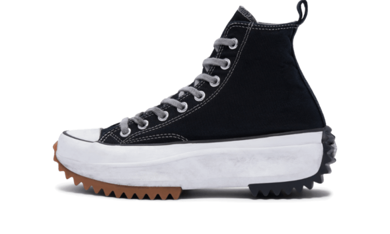 Converse Run Star Hike Hi Black White Gum Distressed: la bota plataforma que transforma tu look