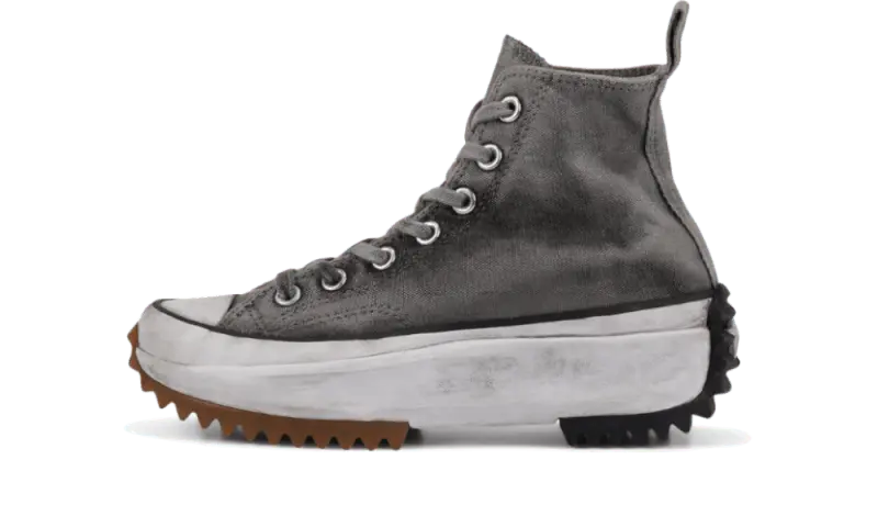 Converse Run Star Hike Hi Vintage Smoke Grey: suola platform vintage con atteggiamento urbano