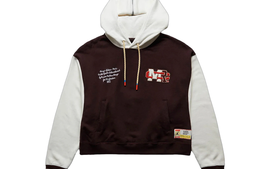 Nike Women's Air Jordan Maison Chateau Rouge Hoodie Brown/Cream White: la sudadera con alma parisina que arrasa en streetwear femenino