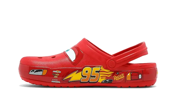 Crocs Classic Clog Cars Lightning McQueen — Kids' Racing Style Clogs 