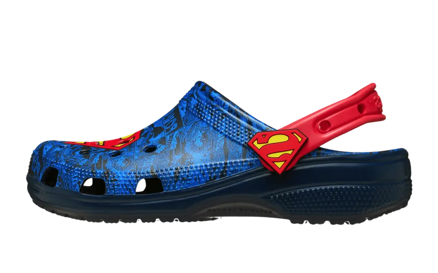 Crocs Classic Clog DC Comics Superman: komfort og heltemodig stil til din hverdag