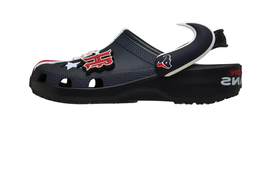 Crocs Classic Clog NFL Houston Texans: orgullo, color y comodidad para fans