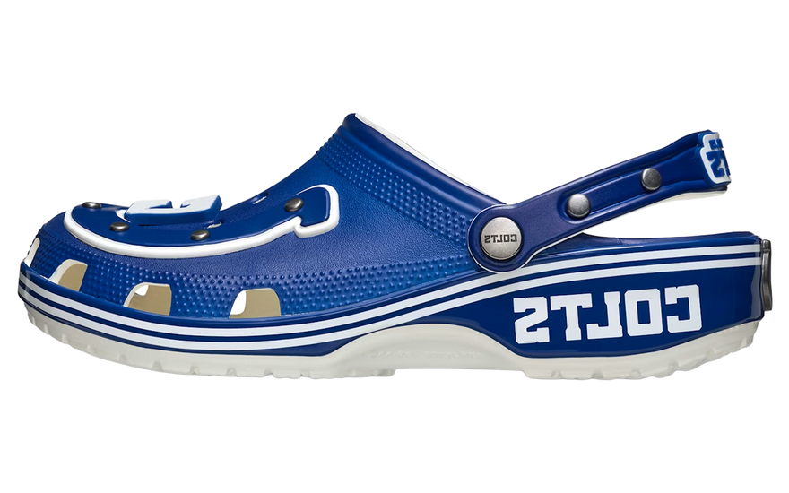 Crocs Classic Clog NFL Indianapolis Colts: Comodidad para fans con estilo