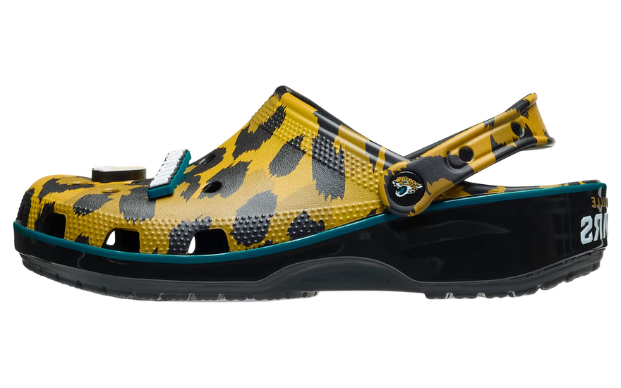 Crocs Classic Clog NFL Jacksonville Jaguars: Zuecos oficiales con comodidad y estilo fan