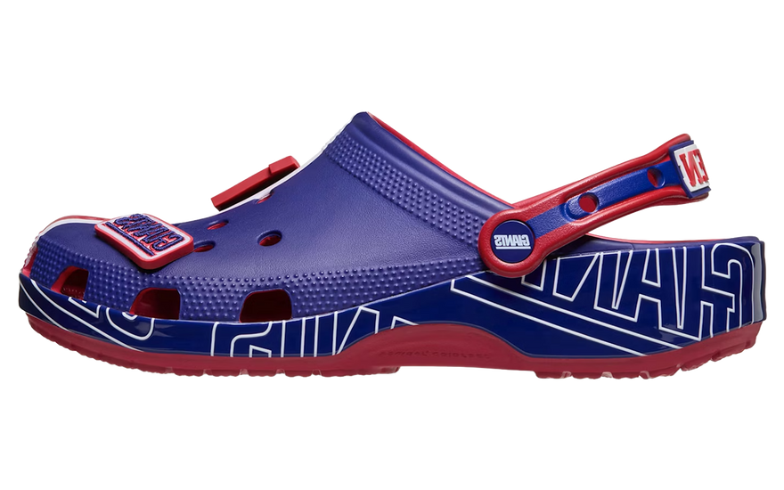 Crocs Classic Clog NFL New York Giants — comodidad y estilo para fans