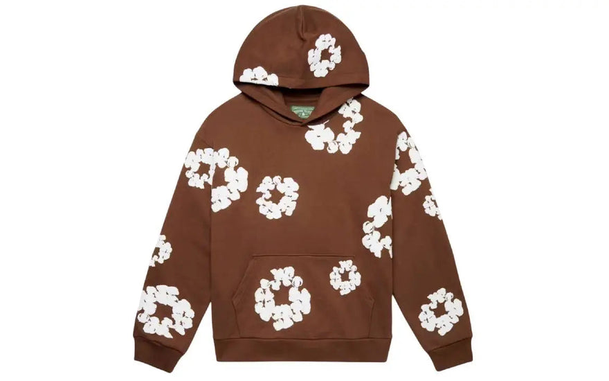 Denim Tears The Cotton Wreath Sweatshirt Brown — sudadera de algodón con historia