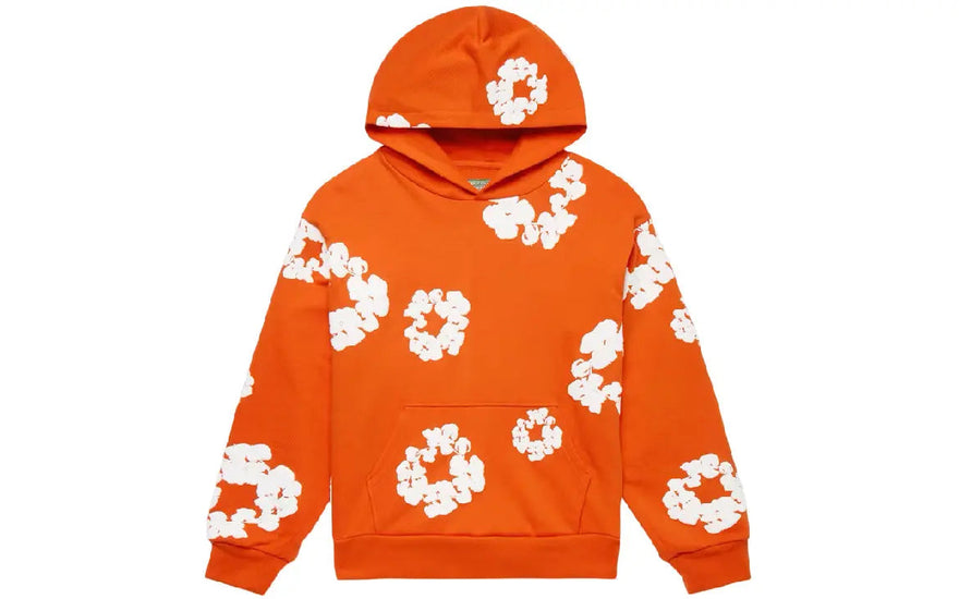 Denim Tears The Cotton Wreath Sweatshirt Orange: den orange trøje med budskab