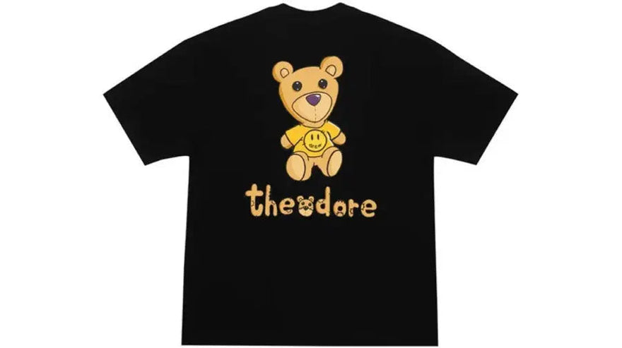 Drew House FW22 Theodore Tee Black - The essential black shirt for city style