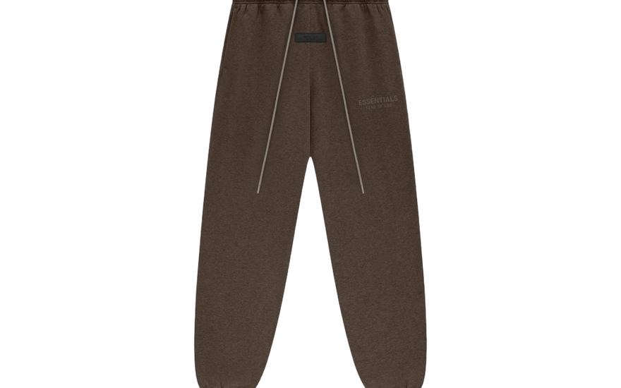 Fear of God Essentials Core Collection Sweatpants Heather Wood: el marrón que lo combina todo