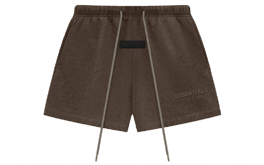 Fear of God Essentials Core Collection Sweatshort Heather Wood: guía de tallas, tejido y cómo combinarlo en 2026