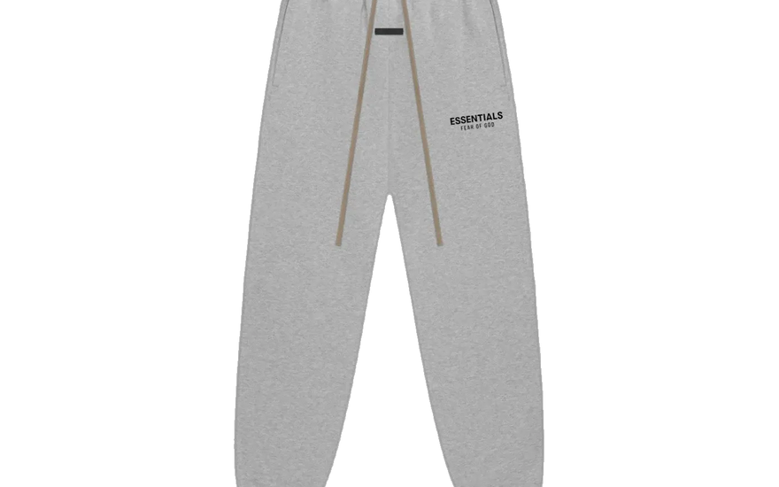 Fear of God Essentials FW24 Sweatpants Light Heather Gray — Joggers imprescindibles del streetwear