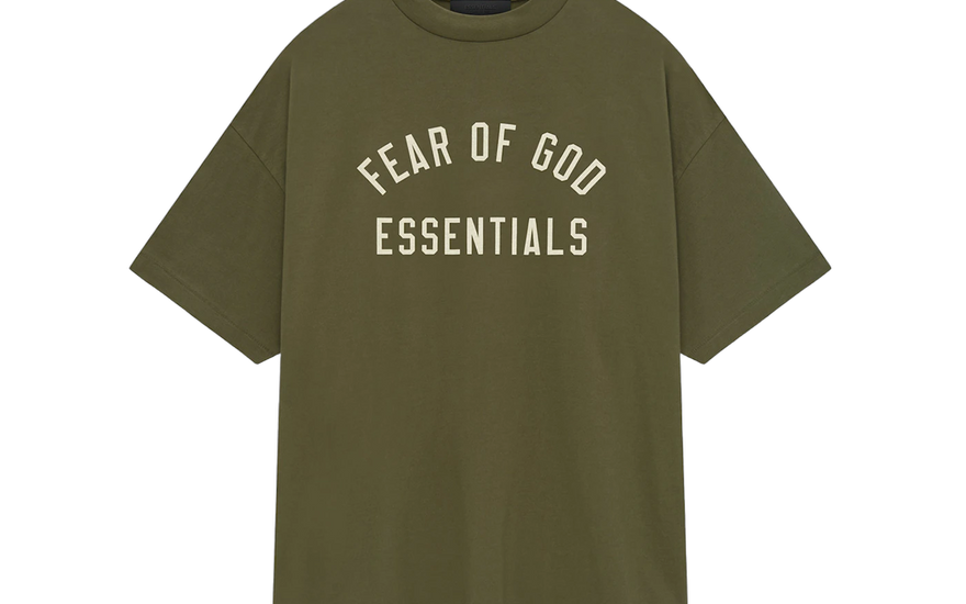 Fear of God Essentials Jersey Crewneck T-Shirt Military: la camiseta oversized que ordena cualquier outfit en 2026
