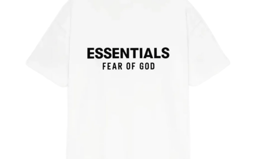 Fear of God Essentials SS25 Classic Fit T-Shirt Bright White — The essential minimalist T-shirt of SS25