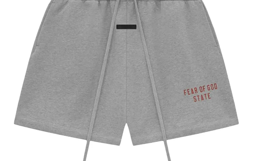 Fear of God Essentials Sweatshort FW24 Back To School Light Heather Grey (Oversized): el short de felpa que te vas a poner todos los días