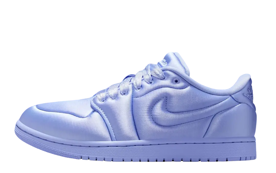Air Jordan 1 Low Method of Make Satin Aluminum: Miejski satynowy materiał, który wyróżnia