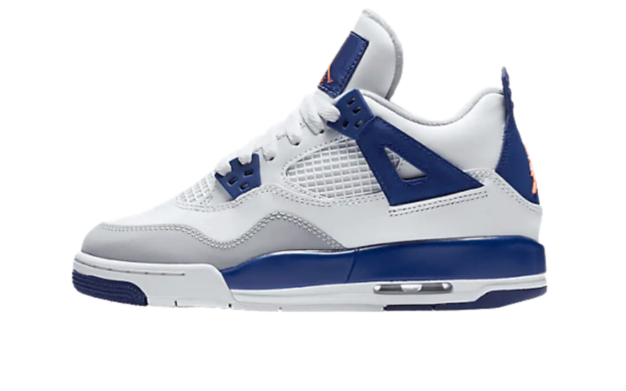 Air Jordan 4 Retro Deep Royal Blue (GS) — Uundværlig kongelig blå