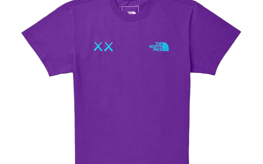 KAWS x The North Face T-Shirt Gravity Purple: la camiseta que une arte y streetwear