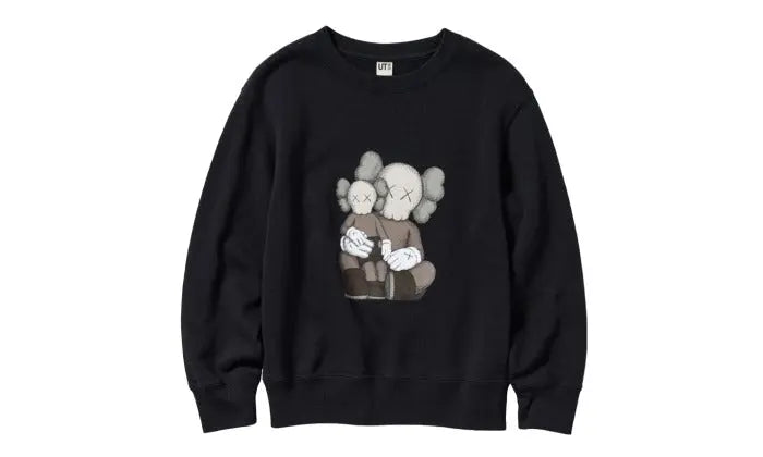 KAWS x Uniqlo Μακρυμάνικη Φούτερ Μαύρο: η αστική φούτερ που χρειάζεσαι