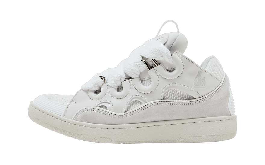 Lanvin Curb White: la zapatilla chunky de lujo que domina el total white en 2026