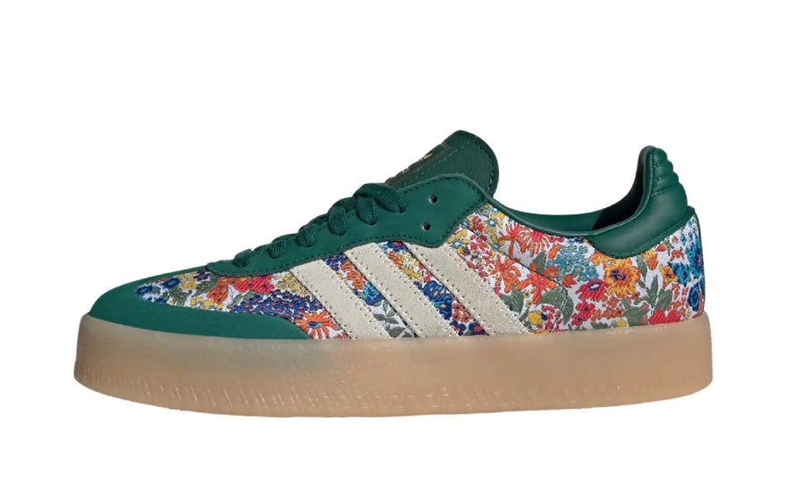 Liberty London x adidas Sambae Clear Sky: floral moderno para tu streetwear